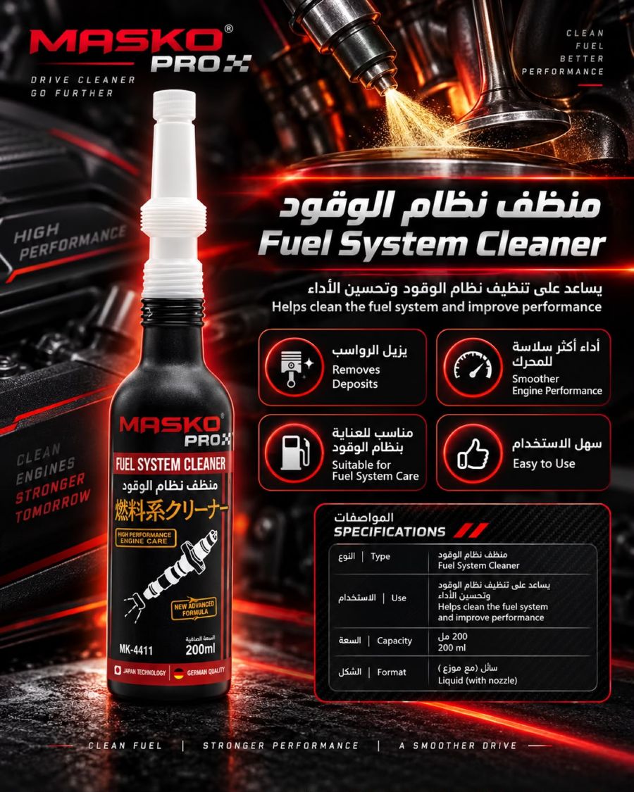 منظف نظام الوقود