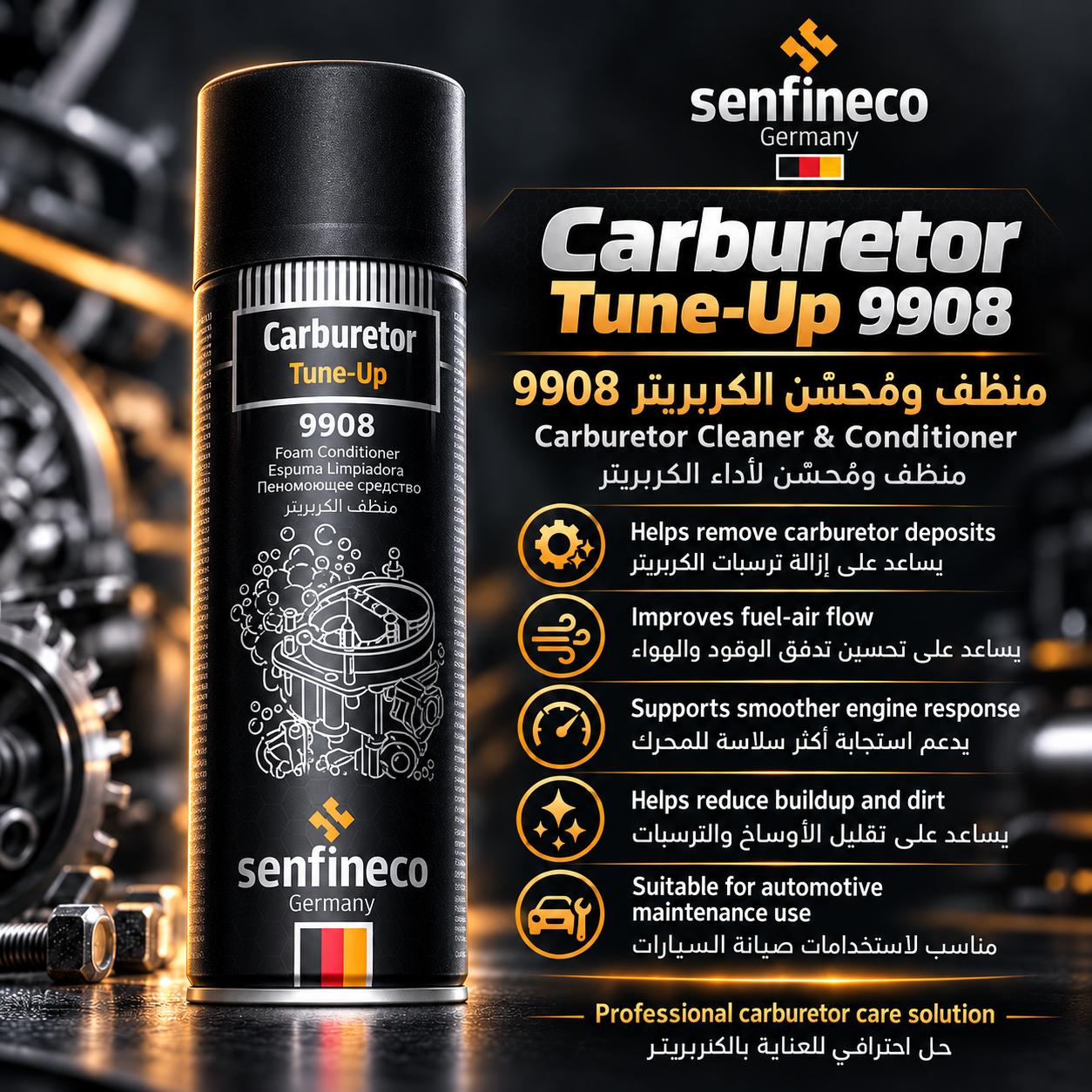 سنفينيكو منظف ومحسّن الكربريتر